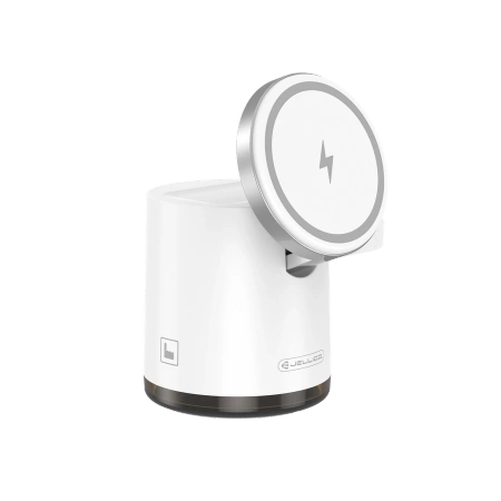 JELLICO ładowarka bezprzewodowa 3w1 W22 15W Biały