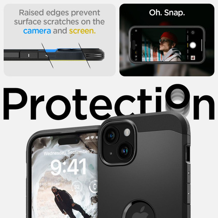 Spigen TOUGH ARMOR MAG MAGSAFE IPHONE 15 BLACK