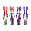 Kabel USB C do USB C Hoco 3A 60W 1 m X116 gradient czerwony
