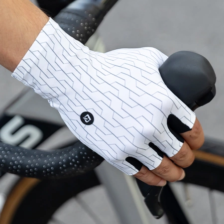 Rockbros Road Cycling Gloves Size: S - Black and White