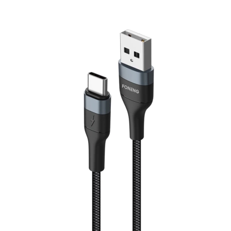 FONENG cable X51 Micro USB 3A 2M Black