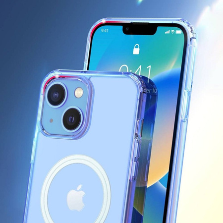 DUX DUCIS Clin Mag - przezroczyste etui kompatybilne z MagSafe do iPhone 14 Plus