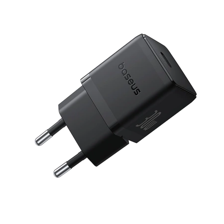 Baseus Palm 30W USB-C Wandladegerät - Schwarz