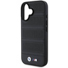 Original Case IPHONE 16 BMW Hardcase M Perforated & Stitched Line MagSafe (BMHMP16S23PUSPK) black