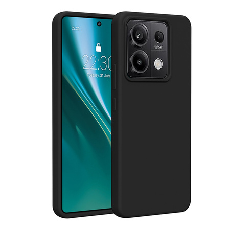Nakładka Etteri Silicone Case do Xiaomi Redmi Note 13 Pro 5G czarna