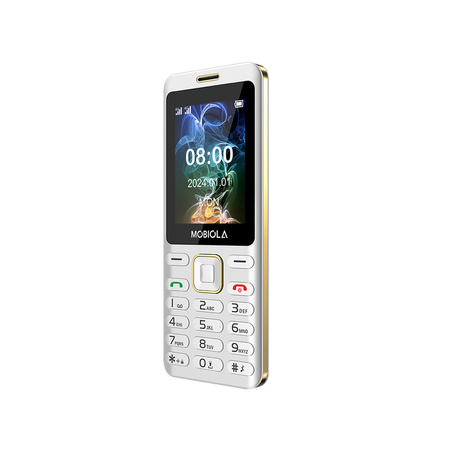 TELEFON GSM MOBIOLA DLA SENIORA MB2400 2G BIAŁY