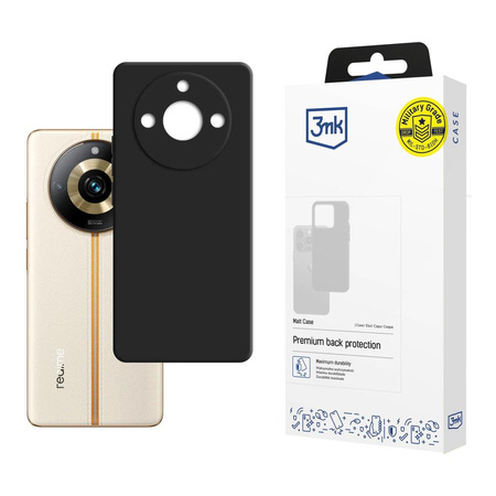 Realme 11 Pro / 11 Pro+ - 3mk Mattgehäuse schwarz