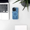 Etui Wozinsky Fashion Case MagSafe na Samsung Galaxy S25 - niebieskie