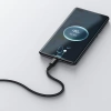 Baseus Tungsten Gold cable USB-A - USB-C 480Mb/s 100W 2m black (CAWJ000101)