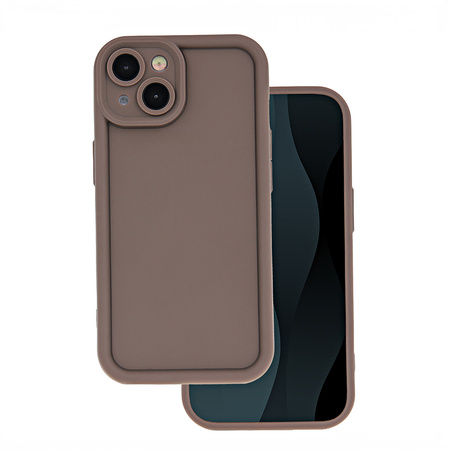 Nakładka Rim TPU do iPhone 12 Pro 6,1&quot; brązowa