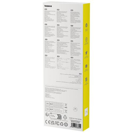 BASEUS rysik do telefonu pojemnościowy Stylus Writing 2 Lite LED (wersja aktywna) 130 mAh biały P80015802213-02/BS-PS025