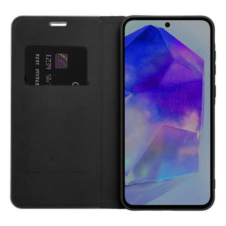 Kabura LUNA Book Carbon do XIAOMI 13T czarny