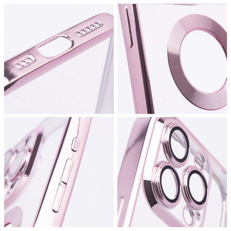 Futerał GLAM do IPHONE 16e (SE 4 2025) pudrowy róż