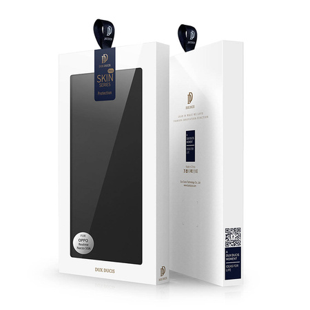 Dux Ducis Skin Pro kabura etui pokrowiec z klapką Realme Narzo 50A czarny
