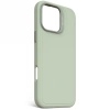 Decoded Antimicrobial Silicone Stacks Backcover Case mit MagSafe für iPhone 16 Pro Max – Grün