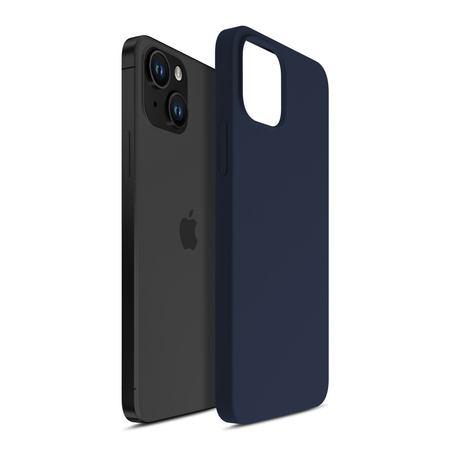 Apple iPhone 15 Plus - 3mk Silicone Case Dark Navy