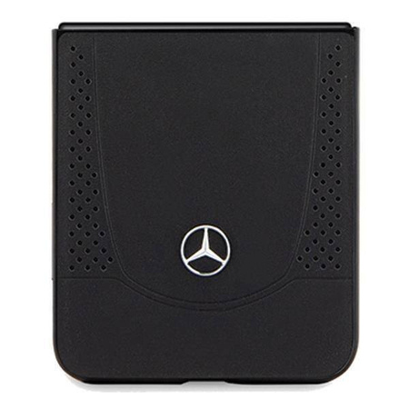 Original Case SAMSUNG GALAXY Z FLIP 5 Mercedes Hardcase Leather Urban (MEHCZF5ARMBK) black