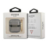 Case APPLE AIRPODS Guess AirPods Strap Collection (GUA2HHTSK) black