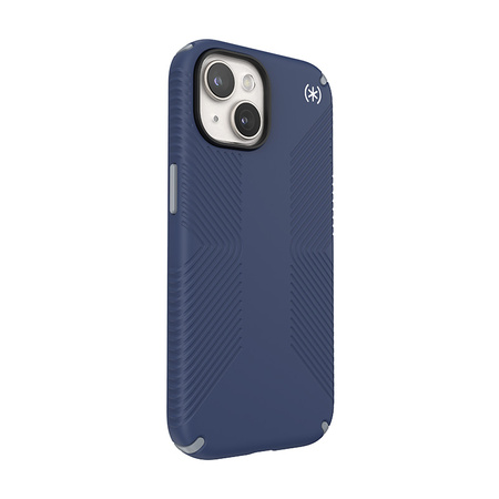 Speck Presidio2 Grip - Etui iPhone 15 / iPhone 14 / iPhone 13 (Coastal Blue / Dustgrey / White)
