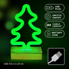 Neon Wood Stand LED CHOINKA zielona FLNW03 Forever Light