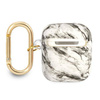 Schutzhülle APPLE AIRPODS Guess AirPods Marble Strap Collection (GUA2HCHMAG) grau