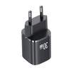 USAMS Ład. siec. CC254 30W GaN USB-C/USB-A Fast Charging HC Series czarny/black CC254TC01
