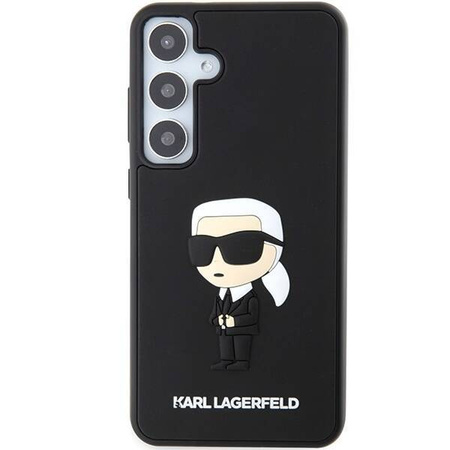 KARL LAGERFELD SAM S24+ RUBBER IKONIK KLHCS24M3DRKINK BLACK