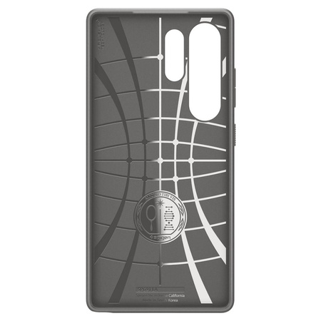 Schutzhülle SAMSUNG GALAXY S25 ULTRA Spigen Liquid Air Marble Grey