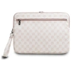 Pokrowiec na laptopa DKNY Sleeve Checkered Pattern Printed Stripes 14" - różowy