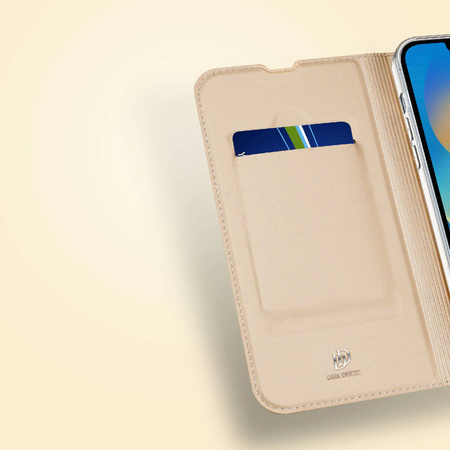 Dux Ducis Skin Pro kabura etui pokrowiec z klapką iPhone 14 Max czarny