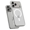 SPIGEN futerał ULTRA HYBRID MAG kompatybilny z MagSafe do IPHONE 17 Pro clear white