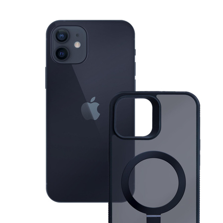 3MK Smoke Case iPhone 12/12 Pro Magsafe & Stand