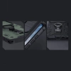 Nillkin CamShield Armor Pro Case Cover für Samsung Galaxy S23 Ultra Armor Cover mit Kameraschutz Ring Ständer schwarz