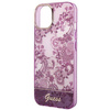 Guess Porcelain Collection - Etui iPhone 14 Plus (fuksja)