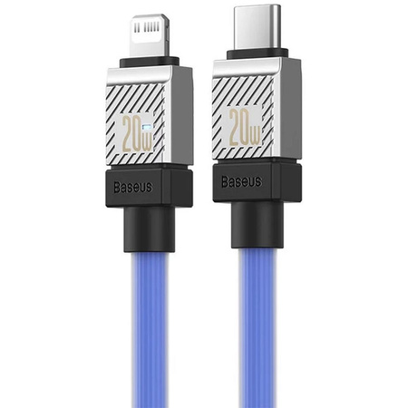 Baseus kabel CoolPlay USB-C - Lightning 2m 20W niebieski