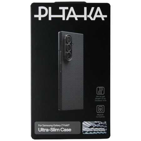 Etui PITAKA Ultra-Slim MagSafe do        Samsung Galaxy Z Fold7 czarno szary