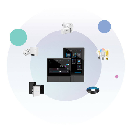 Sonoff Multifunktionales Control Center Wi-Fi Bluetooth Switch Wall (NSPanel)