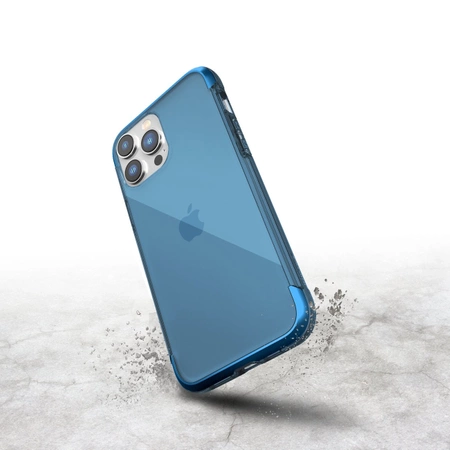 Raptic X-Doria Air Case für iPhone 14 Pro Max gepanzerte Hülle blau