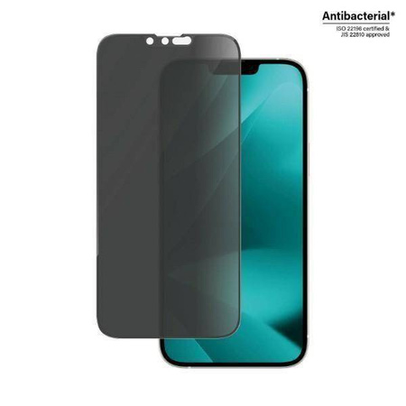 Szkło Hartowane 5D IPHONE 14 PLUS / 13 PRO MAX PanzerGlass Ultra-Wide Fit Privacy Screen Protection Antibacterial (P2773)