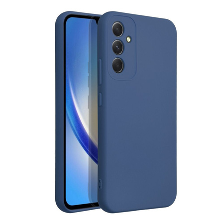 Futerał SILICONE do SAMSUNG Galaxy A34 5G niebieski