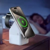 Duzzona W20 15W 4in1 inductive charger for iPhone / AirPods / Apple Watch with night lamp - white