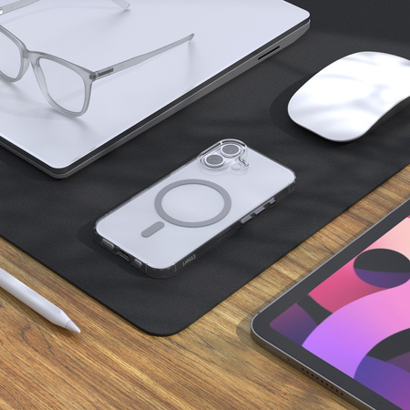 Nakładka Etteri Color Mag do iPhone 16 Plus 6,7" szara