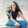 Selfie stick WC1Y3S telescopic tripod 1.3m with phone holder - black