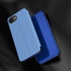 Clear View Case für iPhone 16e Flip Cover - Blau