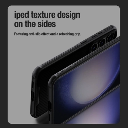 Nillkin CamShield Pro armored case with camera cover for Samsung Galaxy S24+ - green