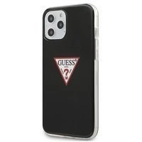 Guess Triangle Logo - Etui iPhone 12 Mini (czarny)