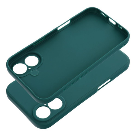 Futerał MATT do IPHONE 16 ciemnozielony