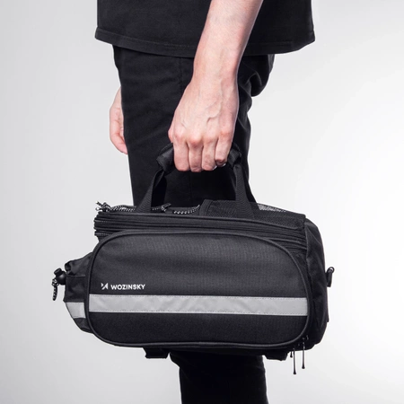 Wozinsky WBB36BK 27L Fahrradtasche - schwarz