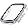 Etui UNIQ Voute do Apple Watch Series 10 42mm szkło hartowane srebrny