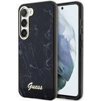 Guess GUHCS23SPCUMAK S23 S911 czarny/black hardcase Marble